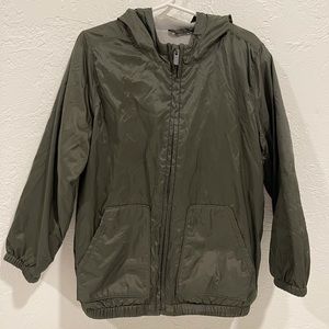 Windbreaker with warm inner lining